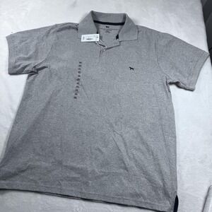Simply Southern Outfitters Polo Shirt Mens 2XL‎ Light Grey Short Sleeve Casual